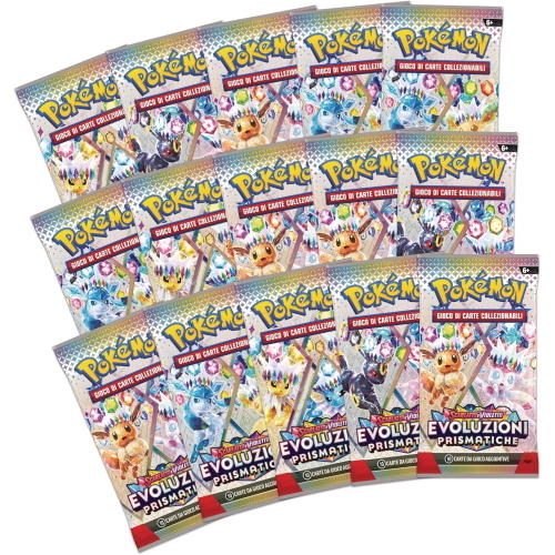 POKEMON EVOLUZIONI PRISMATICHE COLLEZIONE SUPER PREMIUM