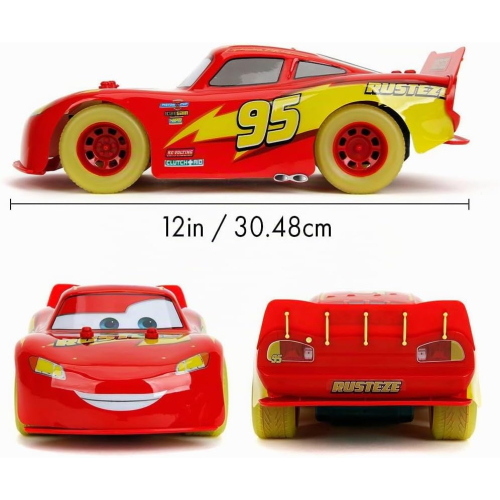 DISNEY/PIXAR CARS GLOW RACER RC IN SCALA 1:14, CM.31