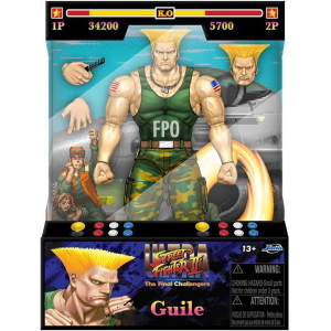 STREET FIGHTER II GUILE PERSONAGGIO CM. 15