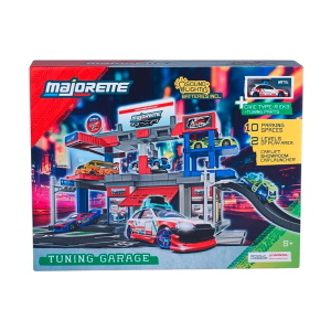 JDM LEGENDS TUNING GARAGE CON 1 AUTO, GARAGE SU DUE LIVELLI,