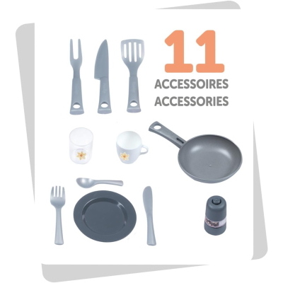 SMOBY CUCINA VANIGLIA CON ACCESSORI