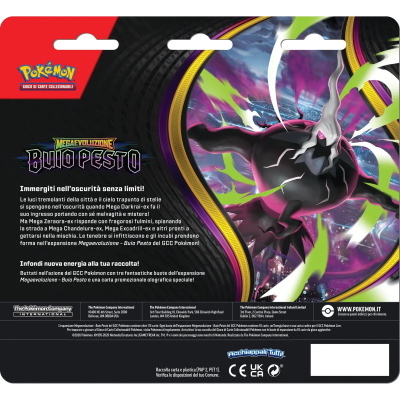 CARTE POKEMON MEGAEVOLUZIONE BUIO PESTO