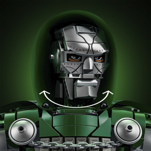 LEGO MARVEL BUSTO DEL DOTTOR DOOM