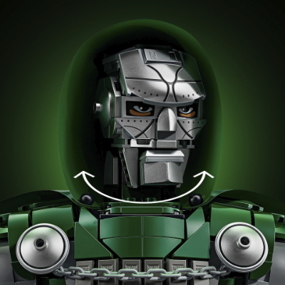 LEGO MARVEL BUSTO DEL DOTTOR DOOM