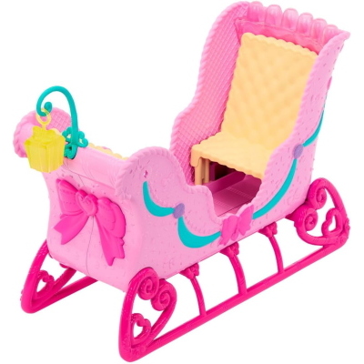 BARBIE SCHIACCIANOCI CAVALLO E SLITTA DEL REGNO CANDITO