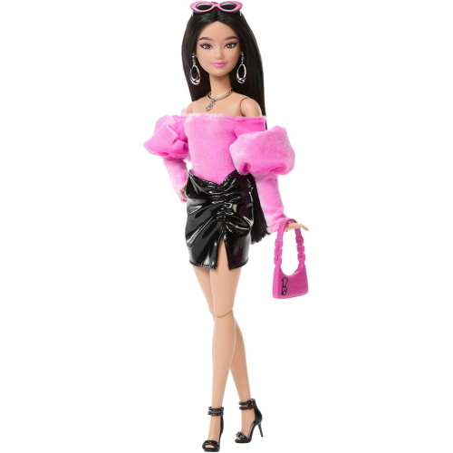 BARBIE FASHIONISTA DELUXE STYLE ASIATICA VESTITO BICOLOR