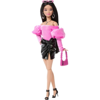 BARBIE FASHIONISTA DELUXE STYLE ASIATICA VESTITO BICOLOR