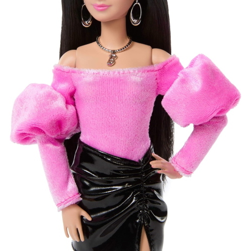BARBIE FASHIONISTA DELUXE STYLE ASIATICA VESTITO BICOLOR