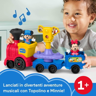 FISHR PRICE TRENINO MUSICALE DI TOPOLINO E MINNIE