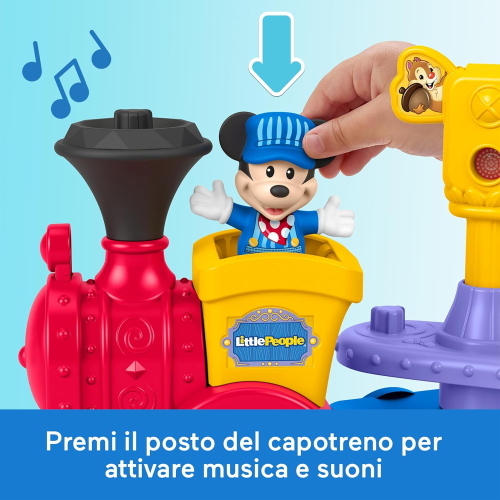 FISHR PRICE TRENINO MUSICALE DI TOPOLINO E MINNIE