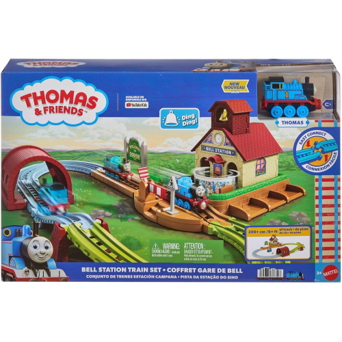 THOMAS & FRIENDS PISTA STAZIONE SUONA LA CAMPANA