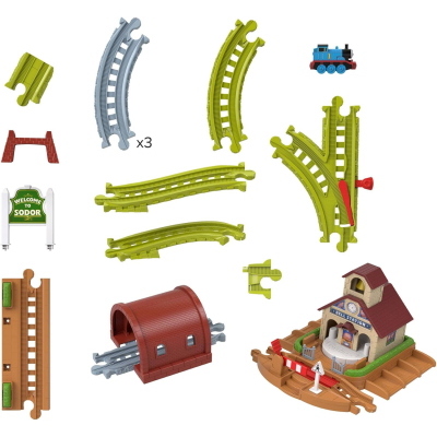 THOMAS & FRIENDS PISTA ALLA SCOPERTA DEL DEPOSITO DI TIDMOUTH