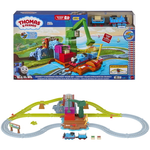 THOMAS & FRIENDS PISTA CRANKY E LE CONSEGNE DEL PORTO