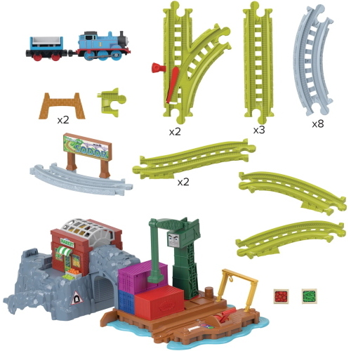 THOMAS & FRIENDS PISTA CRANKY E LE CONSEGNE DEL PORTO