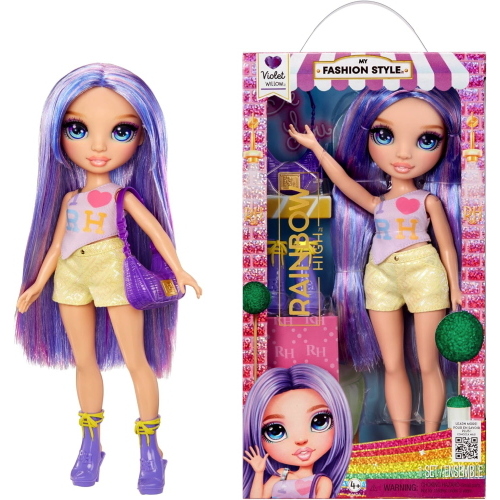RAINBOW HIGH  MY FASHION STYLE FASHION DOLLS- VIOLET