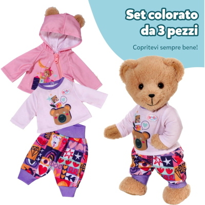 BABY BORN COMPLETO NEONATO 43CM
