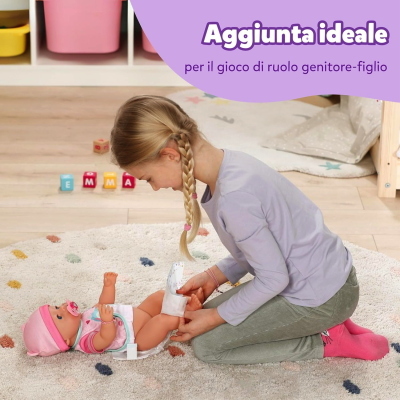 BABY BORN PANNOLINI 43CM, CONFEZIONE DA 5
