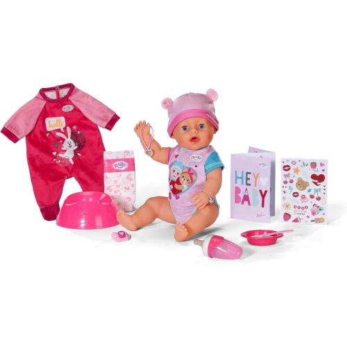 BABY BORN EMMA + TUTINA 43CM