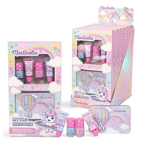 MARTINELIA LITTLE UNICORN MAKEUP & CASE SET