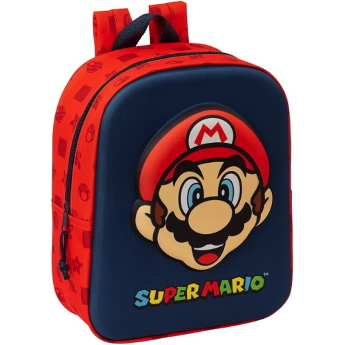 ZAINO SUPER MARIO 3D 27 CM