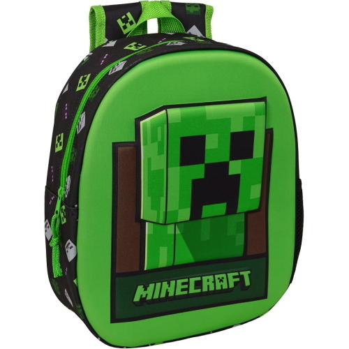 ZAINO MINECRAFT 3D 33 CM 