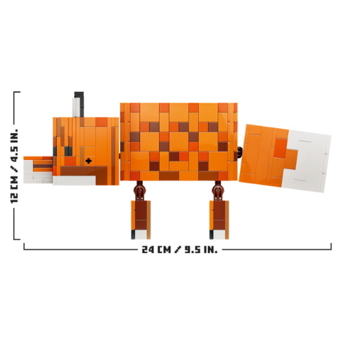 LEGO MINECRAFT LA VOLPE