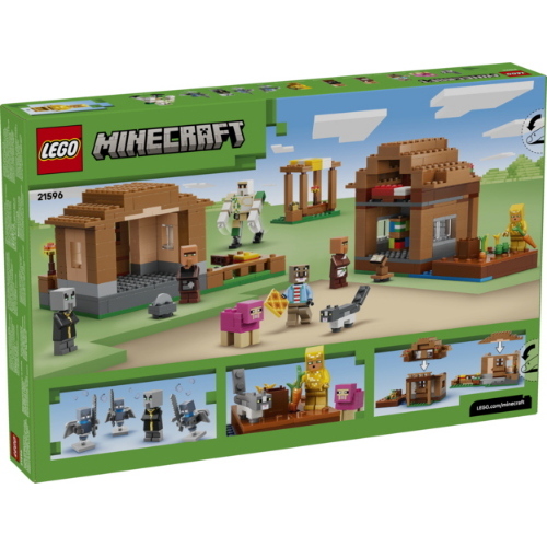 LEGO MINECRAFT ATTACCO AL VILLAGGIO DELL'EVOCATORE