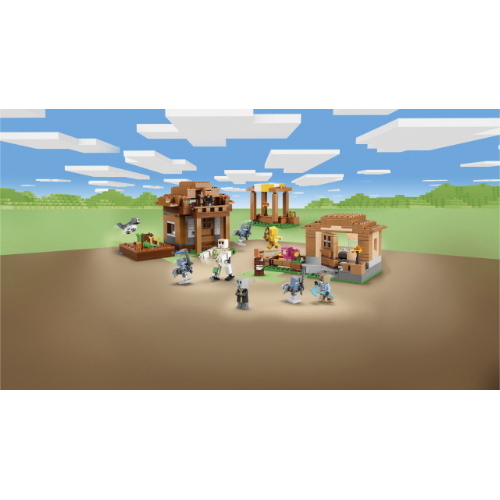 LEGO MINECRAFT ATTACCO AL VILLAGGIO DELL'EVOCATORE