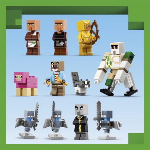 LEGO MINECRAFT ATTACCO AL VILLAGGIO DELL'EVOCATORE