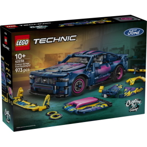 LEGO AUTO FORD MUSTANG GT CUSTOM GARAGE