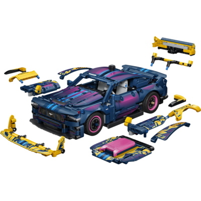 LEGO AUTO FORD MUSTANG GT CUSTOM GARAGE