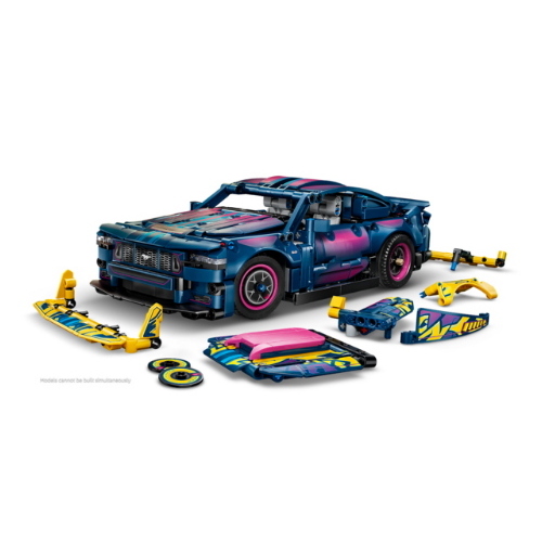LEGO AUTO FORD MUSTANG GT CUSTOM GARAGE