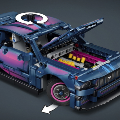 LEGO AUTO FORD MUSTANG GT CUSTOM GARAGE