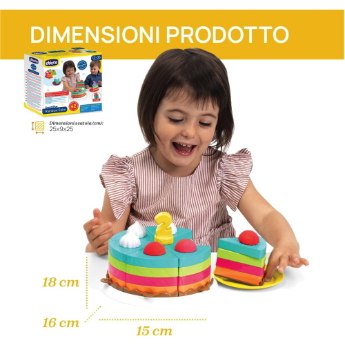 GIOCO S2P TORTA ARCOBALENO