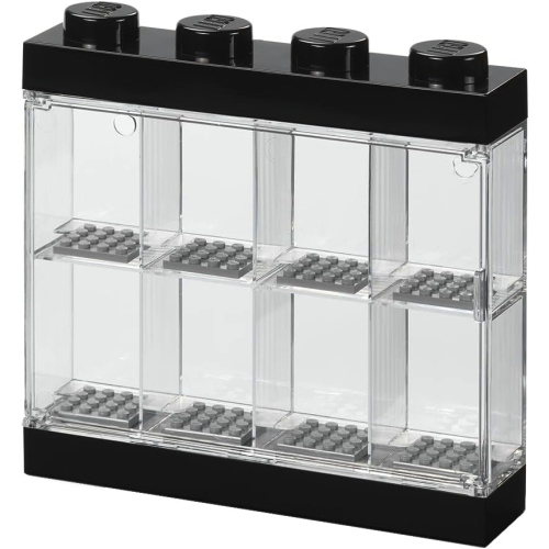 ESPOSITORE LEGO MINIFIGURE DA 8 POSTI NERO