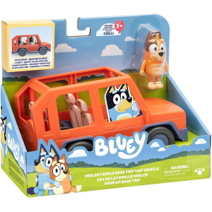 BLUEY JEEP C/CHILLI 25X20X13CM        