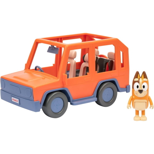 BLUEY JEEP C/CHILLI 25X20X13CM        