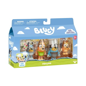 BLUEY ACTION FIGURE 4 PACK