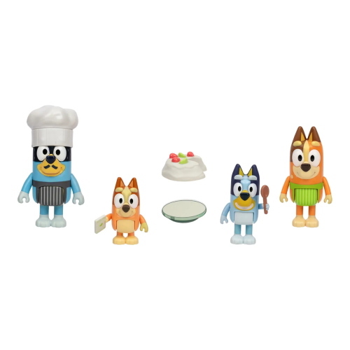 BLUEY ACTION FIGURE 4 PACK