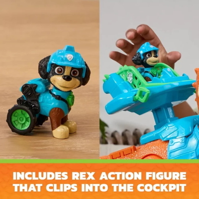 PAW PATROL DINO MOVIE REX E TIMMY