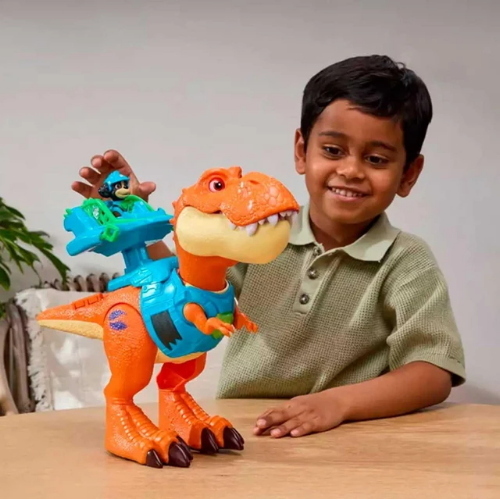 PAW PATROL DINO MOVIE REX E TIMMY