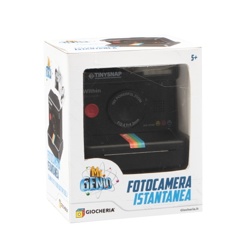 MR GENIO - POLAROID NERA