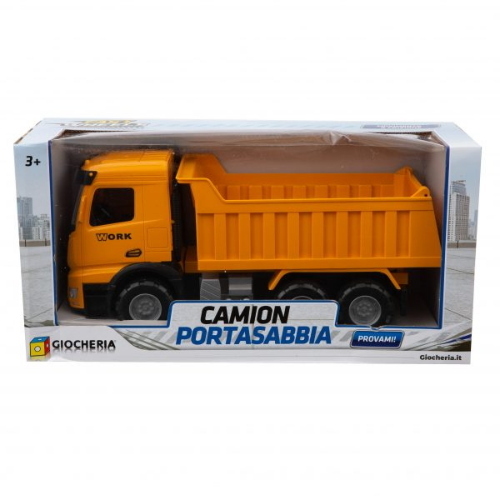 FAST WHEELS - CAMION PORTASABBIA CON CASSONE RIBALTABILE