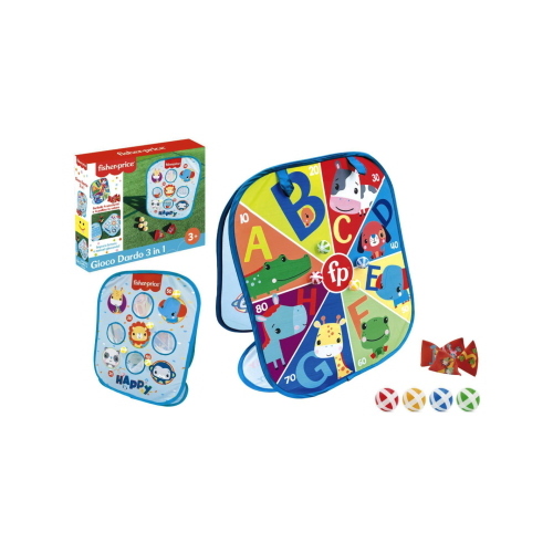 FISHER PRICE GIOCO DARDO POP UP 3 IN 1