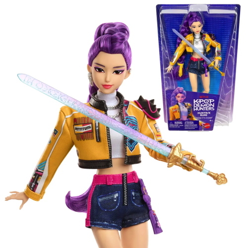 MATTEL K-POP DEMON HUNTERS BAMBOLA RUMI CON OUTFIT REMOVIBILE