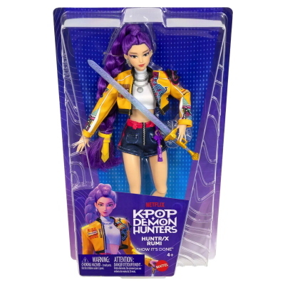 MATTEL K-POP DEMON HUNTERS BAMBOLA RUMI CON OUTFIT REMOVIBILE