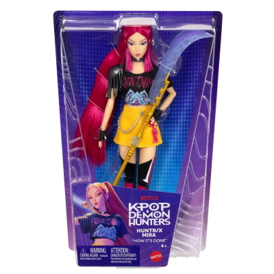 MATTEL K-POP DEMON HUNTERS BAMBOLA MIRA CON OUTFIT REMOVIBILE