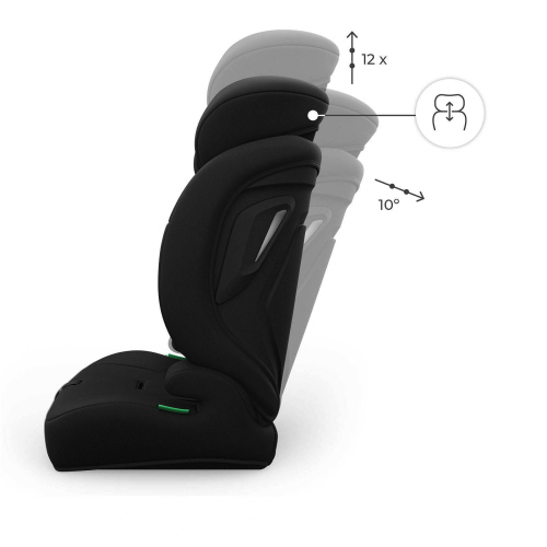 SEGGIOLINO AUTO KINDERKRAFT COMFORT UP 2 BLACK