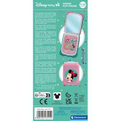 CLEMENTONI MINNIE FLIP PHONE