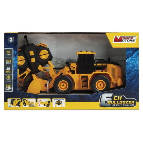 BULLDOZER BATT. RICARICABILI 1:24